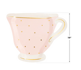Tea Party Cup Shaped Paper Plate Set - 3 colors